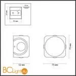 Настенный светильник Odeon Light Miko 4222/8WL - Фото 2