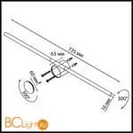 Настенный светильник Odeon Light MILLY 7103/14WL - Фото 0