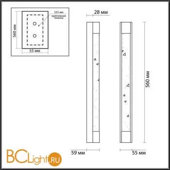 Настенный светильник Odeon Light MIRADA 6680/12WL - Фото 0