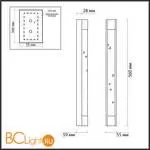 Настенный светильник Odeon Light MIRADA 6680/12WL - Фото 0