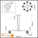 Люстра Odeon Light MIRAGE 5029/53L - Фото 0