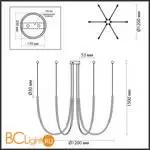 Люстра Odeon Light MONELLA 6639/70L - Фото 1