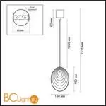 Подвесной светильник Odeon Light MUSSELS 5038/1 - Фото 0