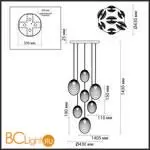 Люстра Odeon Light MUSSELS 5038/7 - Фото 0