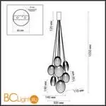 Люстра Odeon Light MUSSELS 5038/8 - Фото 0