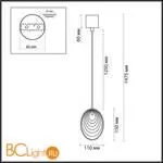 Подвесной светильник Odeon Light MUSSELS 5038/1A - Фото 0