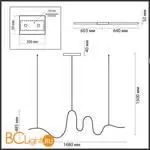 Подвесной светильник Odeon Light NASTRO 7025/52L - Фото 1