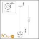 Подвесной светильник Odeon Light Mia 4228/12LA - Фото 1