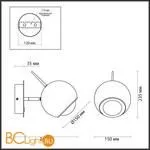 Настенный светильник Odeon Light Mia 4227/6WL - Фото 1