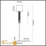 Торшер Odeon Light Nicole 4890/1F - Фото 1