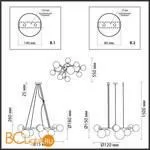 Люстра Odeon Light NUVOLA 4276/9 - Фото 2