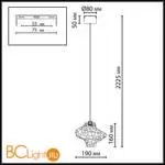 Подвесной светильник Odeon Light ORDI 5107/3L - Фото 0