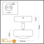 Потолочный светильник Odeon Light Ottico 3874/10CL - Схема