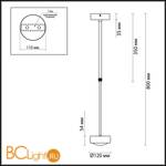 Подвесной светильник Odeon Light Ottico 3874/10L - Схема