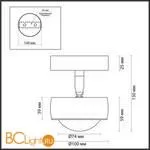 Спот Odeon Light Ottico 4347/7CL - Фото 0