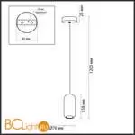 Подвесной светильник Odeon Light OVALI 5053/1D - Фото 0