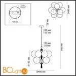 Подвесной светильник Odeon Light Palle 5405/9 - Фото 1