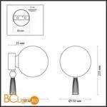 Бра Odeon Light Palle 5405/1W - Фото 1