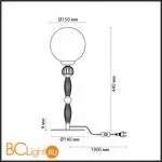 Настольная лампа Odeon Light Palle 5405/1T - Фото 0