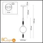Подвесной светильник Odeon Light Palle 5405/1 - Фото 0