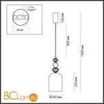 Подвесной светильник Odeon Light PALLETA 5045/12L - Фото 0