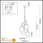 Люстра Odeon Light Palta 4760/4 - Фото 1