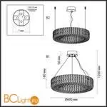 Люстра Odeon Light PANTA 4927/52L - Фото 0
