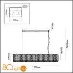 Подвесной светильник Odeon Light PANTA 4926/48L - Фото 0