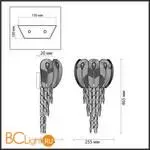 Бра Odeon Light PAROTI 5048/4W - Фото 0
