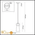 Подвесной светильник Odeon Light Pasti 4968/1A - Фото 0