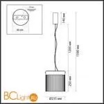 Подвесной светильник Odeon Light PILLARI 5047/20L - Фото 0