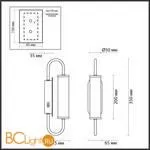 Настенный светильник Odeon Light Ponte 4270/6WL - Фото 1