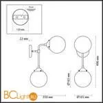 Бра Odeon Light Priama 4971/2W - Фото 2