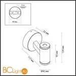 Настенный светильник Odeon Light Prody 6636/6BL - Фото 0