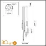 Подвесной светильник Odeon Light Reeds 4794/72L - Фото 2