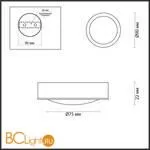 Потолочный светильник Odeon Light Reus 4343/7CL - Фото 1