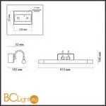 Подсветка для картин Odeon Light Revola 4909/5WL - Фото 1