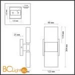 Настенный светильник Odeon Light Ricci 4364/5WL - Фото 0