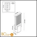 Настенный светильник Odeon Light Ricci 4363/5WL - Фото 0