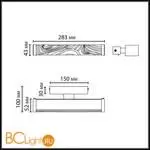 Настенный светильник Odeon Light RIVIERA 5450/10WLB - Фото 0