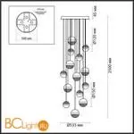 Люстра Odeon Light RONI 5037/132L - Фото 0