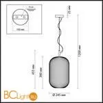 Подвесной светильник Odeon Light Roofi 4752/1 - Фото 2