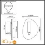 Настенный светильник Odeon Light ROY 7183/9WL - Фото 0