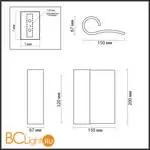 Настенный светильник Odeon Light RUNO 7014/3WL - Фото 0