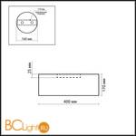 Потолочный светильник Odeon Light Salar 2047/3C - Схема