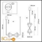 Подвесной светильник Odeon Light SAND GLASS 7090/10L - Фото 0