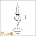 Настольная лампа Odeon Light Sandia 1425/1T - Схема