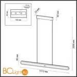 Подвесной светильник Odeon Light SATRION 6641/40L - Фото 1