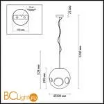 Подвесной светильник Odeon Light Savi 4779/1 - Фото 2