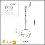 Подвесной светильник Odeon Light Savi 4778/1 - Фото 2